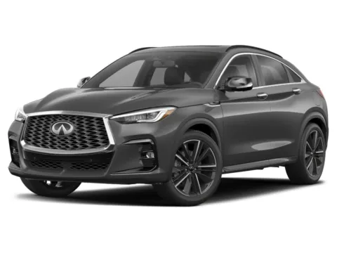 Red 2022 INFINITI QX55 ESSENTIAL for sale in Carroll, OH
