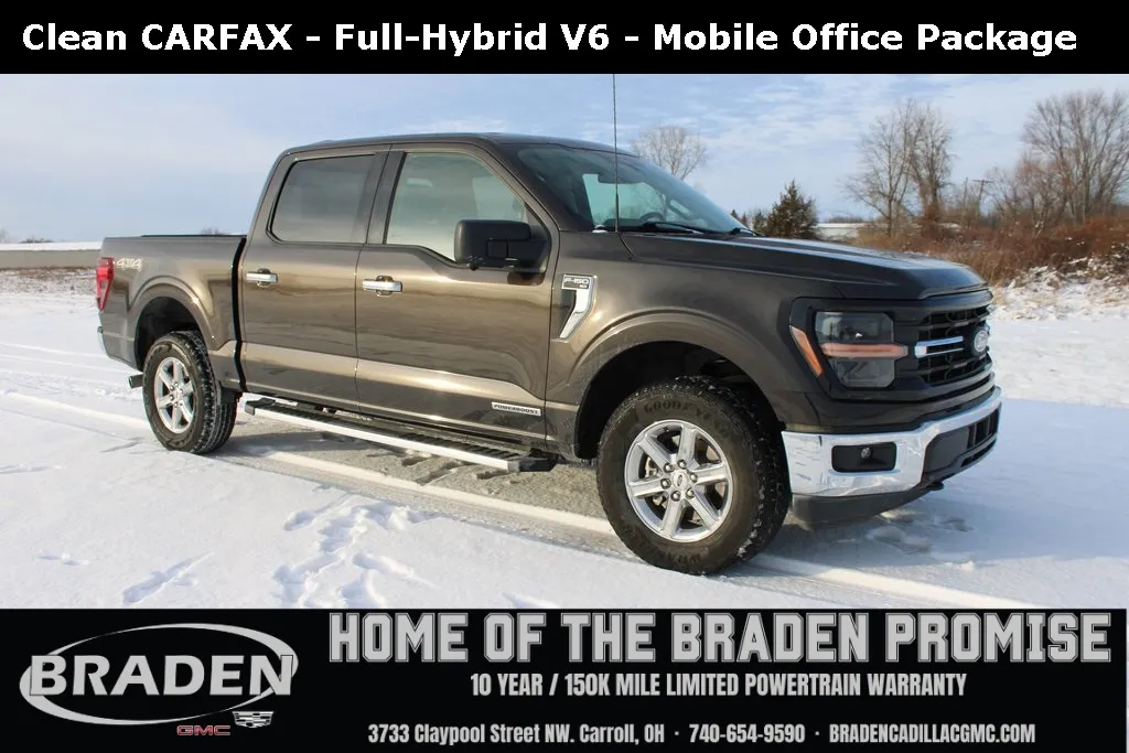 Brown 2024 Ford F-150 XLT for sale in Carroll, OH