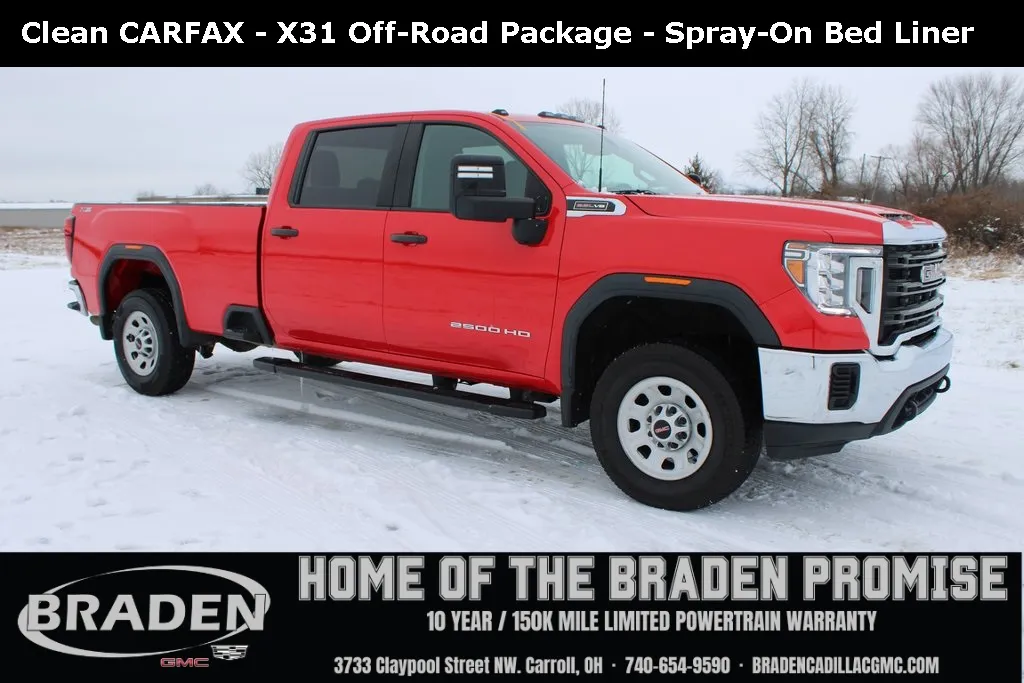 Red 2023 GMC Sierra 2500HD Pro for sale in Carroll, OH