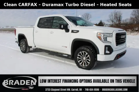 White 2021 GMC Sierra 1500 AT4 for sale in Carroll, OH