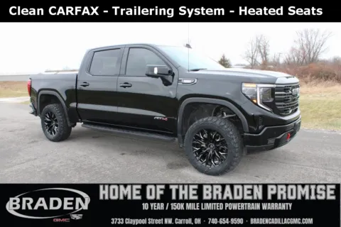 Black 2024 GMC Sierra 1500 AT4 for sale in Carroll, OH