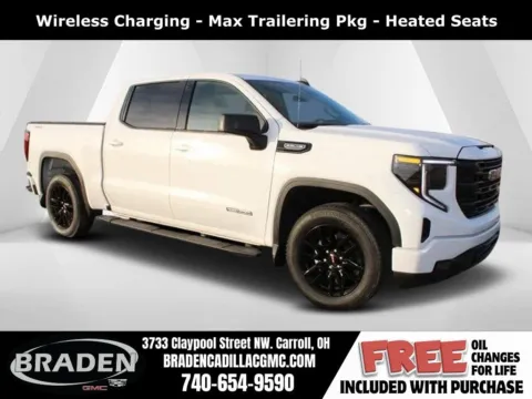 White 2026 GMC Sierra 1500 Elevation for sale in Carroll, OH