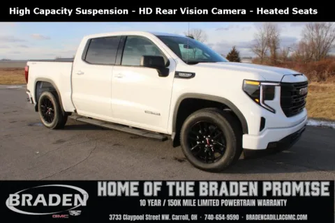White 2026 GMC Sierra 1500 Elevation for sale in Carroll, OH