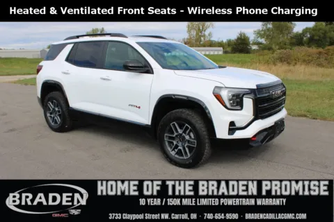 White 2026 GMC Terrain AT4 for sale in Carroll, OH