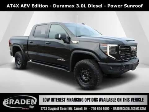 Black 2026 GMC Sierra 1500 AT4X for sale in Carroll, OH