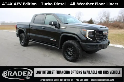 Black 2026 GMC Sierra 1500 AT4X for sale in Carroll, OH