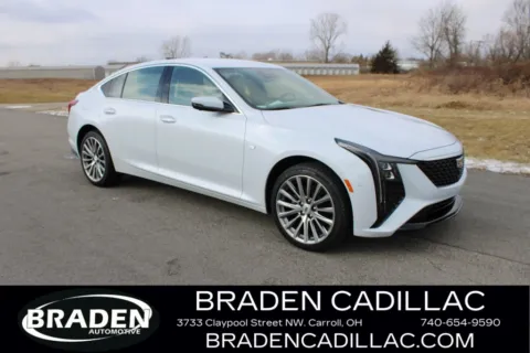 White 2026 Cadillac CT5 Premium Luxury for sale in Carroll, OH