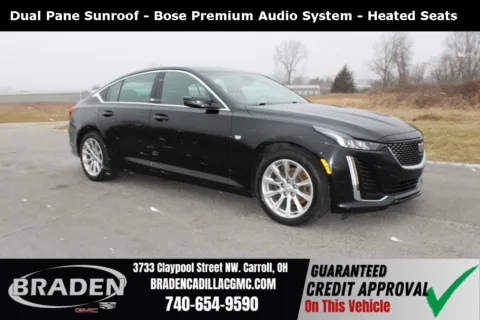 Black 2021 Cadillac CT5 Luxury for sale in Carroll, OH