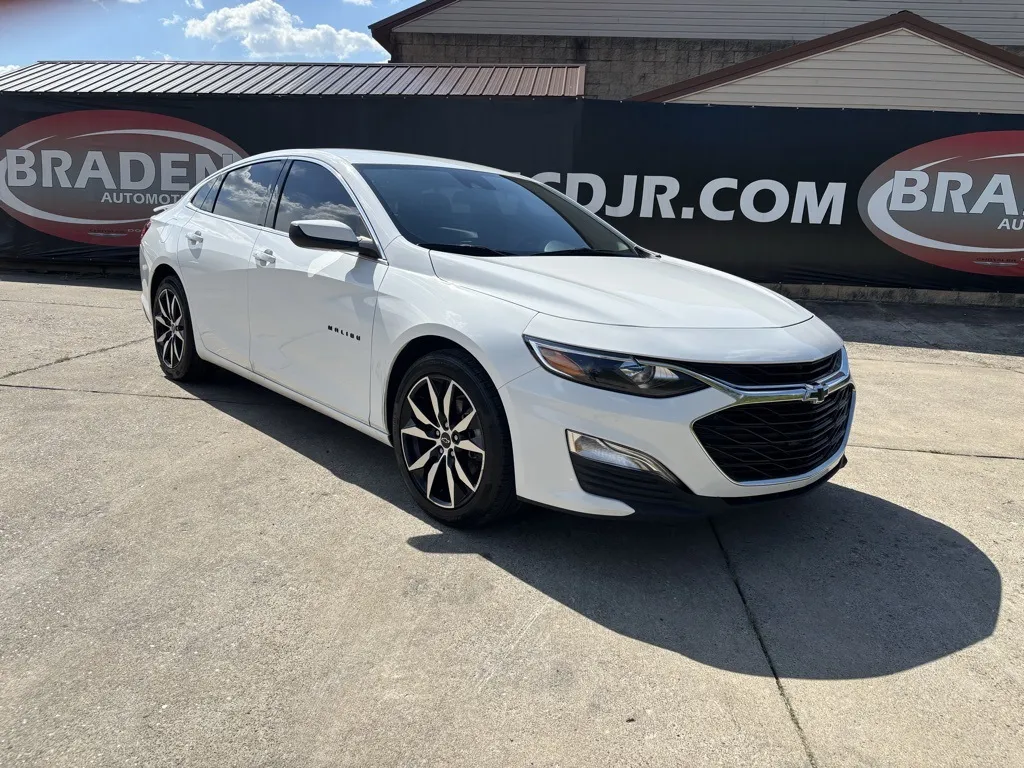 White 2024 Chevrolet Malibu RS for sale in Carroll, OH