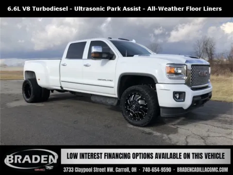 White 2017 GMC Sierra 3500HD Denali for sale in Carroll, OH