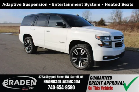 White 2019 Chevrolet Tahoe Premier for sale in Carroll, OH