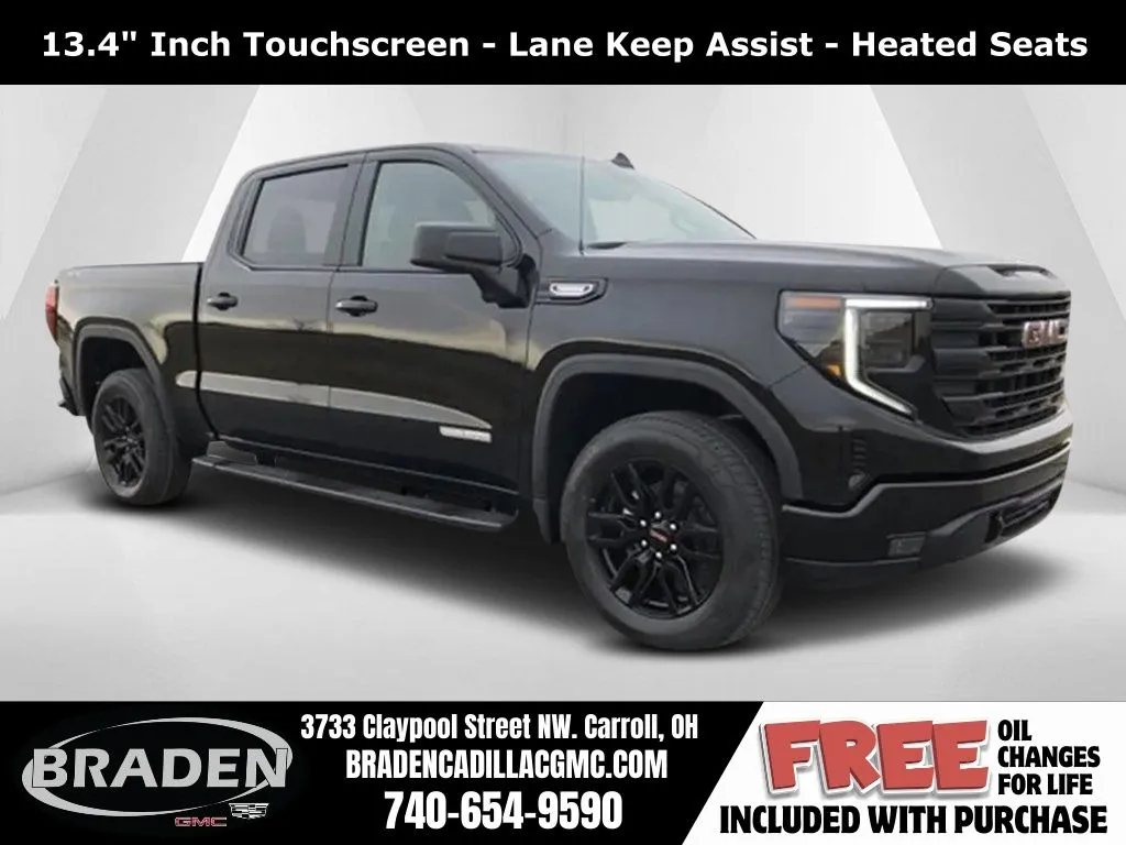 Black 2026 GMC Sierra 1500 Elevation for sale in Carroll, OH