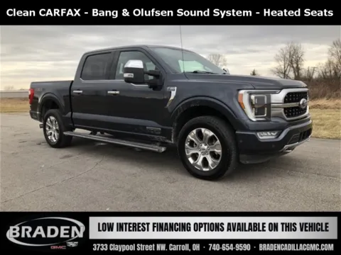 Gray 2021 Ford F-150 Platinum for sale in Carroll, OH