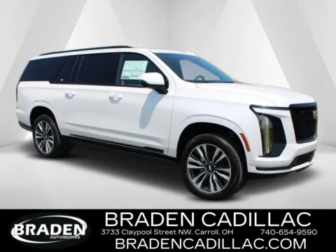 White 2025 Cadillac Escalade ESV Sport for sale in Carroll, OH