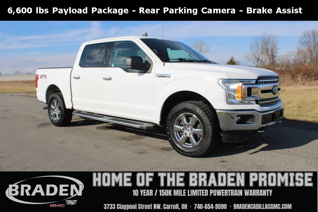 White 2019 Ford F-150 for sale in Carroll, OH