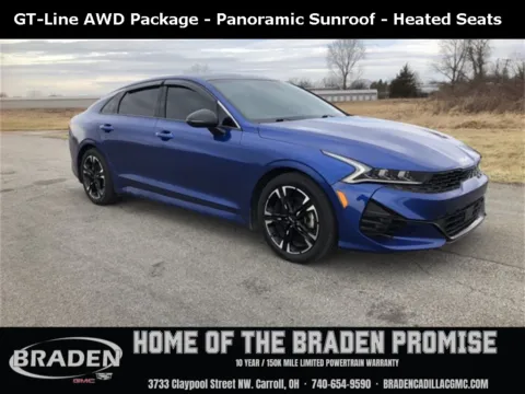 Blue 2022 Kia K5 GT-Line for sale in Carroll, OH