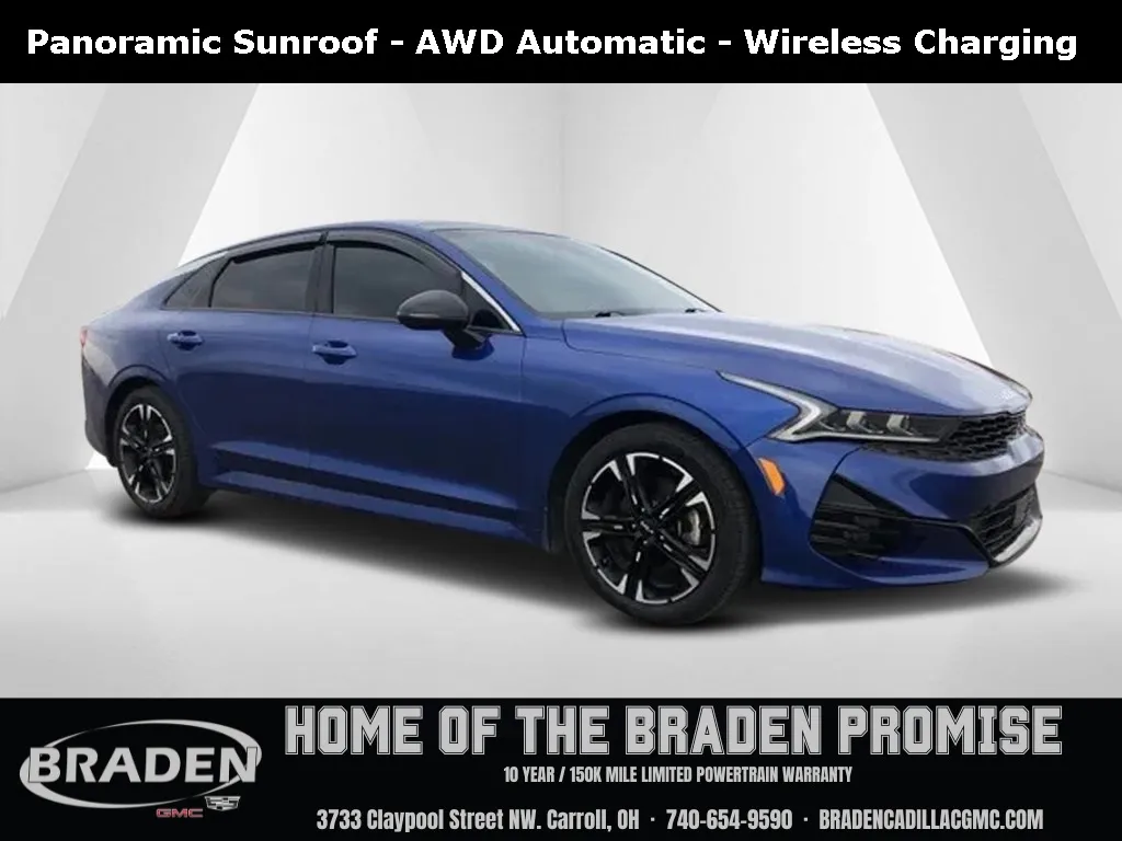 Blue 2022 Kia K5 GT-Line for sale in Carroll, OH