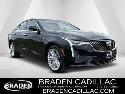 Black 2025 Cadillac CT4 Premium Luxury for sale in Carroll, OH