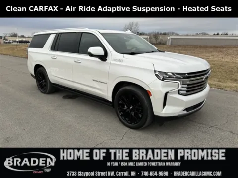 White 2023 Chevrolet Suburban High Country for sale in Carroll, OH