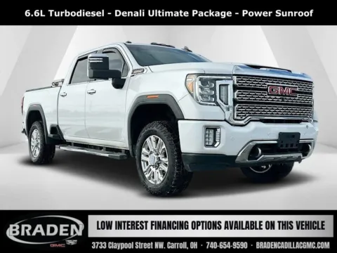White 2023 GMC Sierra 2500HD Denali for sale in Carroll, OH