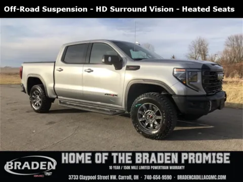 Gray 2026 GMC Sierra 1500 AT4X for sale in Carroll, OH