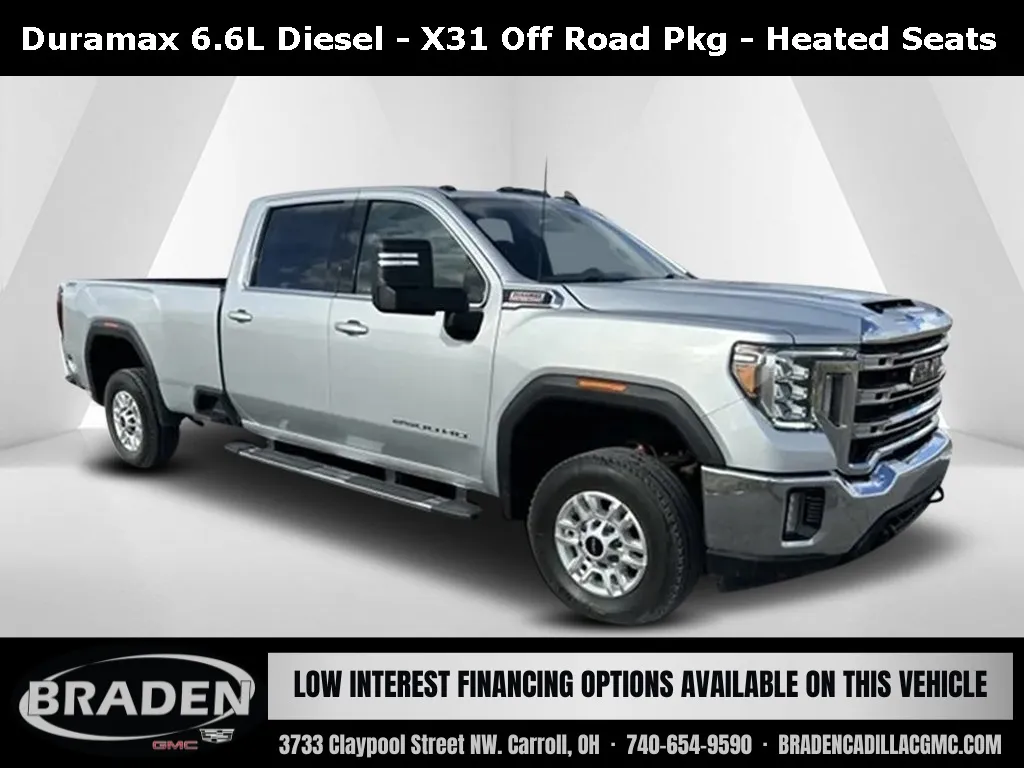 Silver 2023 GMC Sierra 2500HD SLE for sale in Carroll, OH