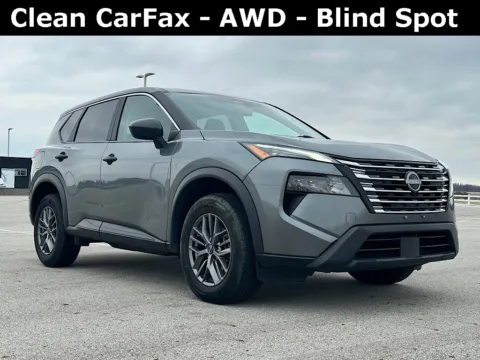 Gray 2024 Nissan Rogue S for sale in Carroll, OH