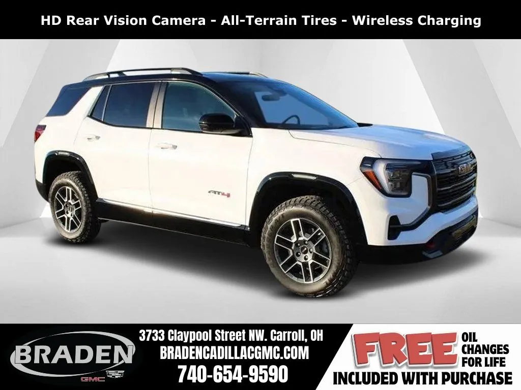 White 2026 GMC Terrain AT4 for sale in Carroll, OH
