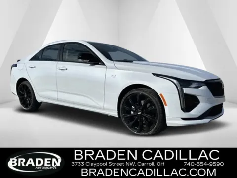 White 2026 Cadillac CT4 Sport for sale in Carroll, OH