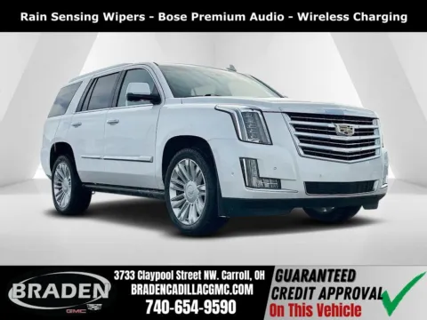 White 2020 Cadillac Escalade Platinum Edition for sale in Carroll, OH