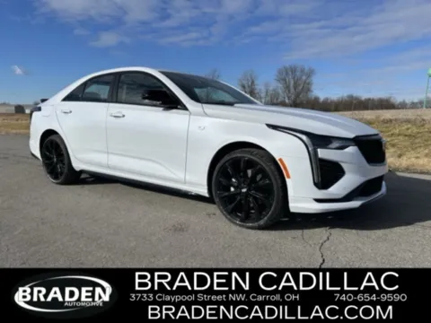 White 2026 Cadillac CT4 Premium Luxury for sale in Carroll, OH