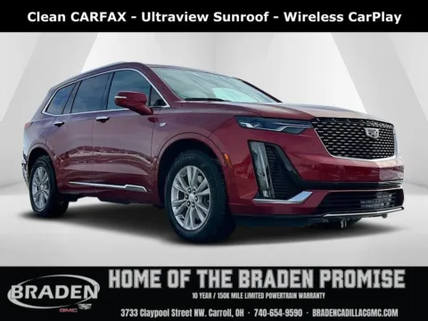 Red 2022 Cadillac XT6 Luxury for sale in Carroll, OH
