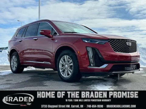 Red 2022 Cadillac XT6 Luxury for sale in Carroll, OH