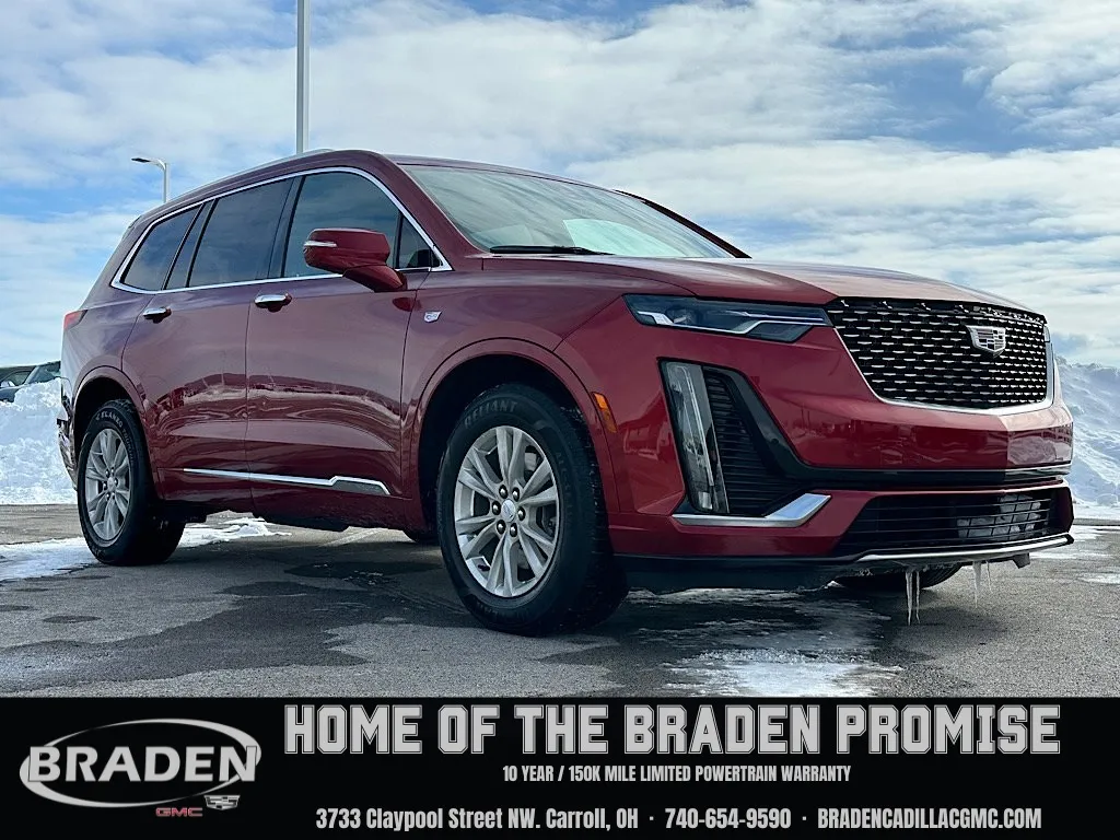 Red 2022 Cadillac XT6 Luxury for sale in Carroll, OH