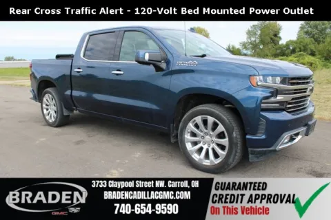 Blue 2019 Chevrolet Silverado 1500 High Country for sale in Carroll, OH