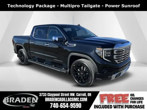 Black 2026 GMC Sierra 1500 Denali for sale in Carroll, OH