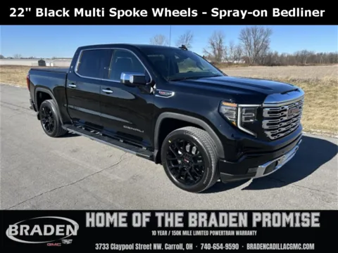 Black 2026 GMC Sierra 1500 Denali for sale in Carroll, OH