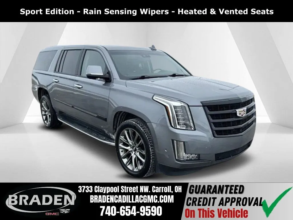 Gray 2020 Cadillac Escalade ESV Luxury for sale in Carroll, OH