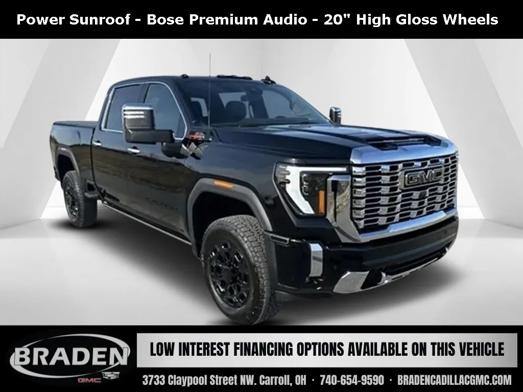 Black 2026 GMC Sierra 3500HD Denali for sale in Carroll, OH