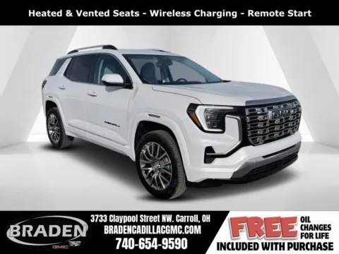 White 2026 GMC Terrain Denali for sale in Carroll, OH