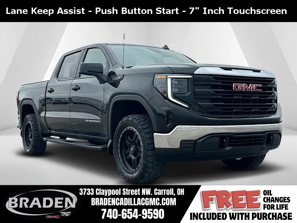 Black 2026 GMC Sierra 1500 Pro for sale in Carroll, OH