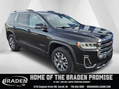 Black 2022 GMC Acadia SLT for sale in Carroll, OH