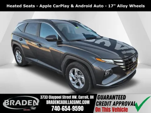 Gray 2022 Hyundai Tucson SEL for sale in Carroll, OH