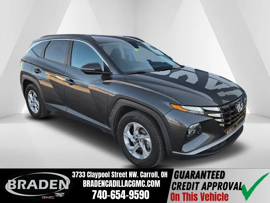 Gray 2022 Hyundai Tucson SEL for sale in Carroll, OH
