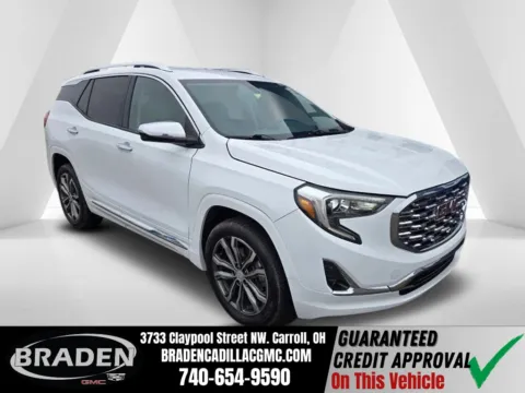White 2019 GMC Terrain Denali for sale in Carroll, OH