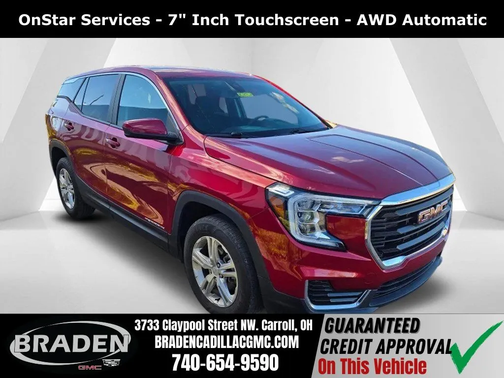 Red 2022 GMC Terrain SLE for sale in Carroll, OH