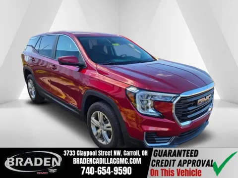 Red 2022 GMC Terrain SLE for sale in Carroll, OH