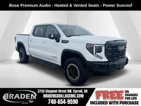 White 2026 GMC Sierra 1500 AT4X for sale in Carroll, OH