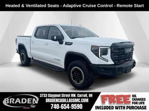 White 2026 GMC Sierra 1500 AT4X for sale in Carroll, OH