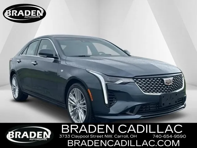 Blue 2025 Cadillac CT4 Premium Luxury for sale in Carroll, OH